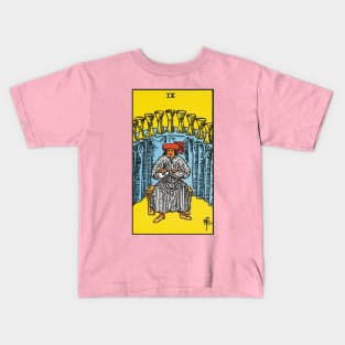 Nine of cups tarot card Kids T-Shirt